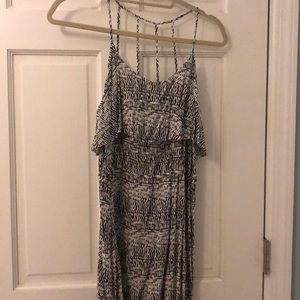 Cute black and white patterned dress